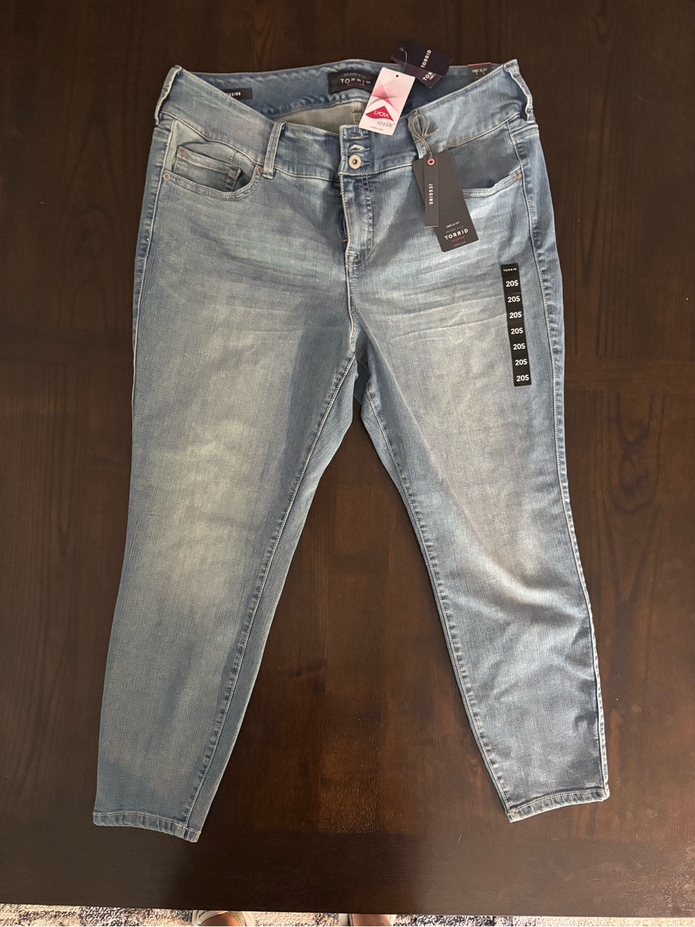New Torrid Jegging Premium Womens 20 S Stretch Plus Blue Jeans Denim NWT